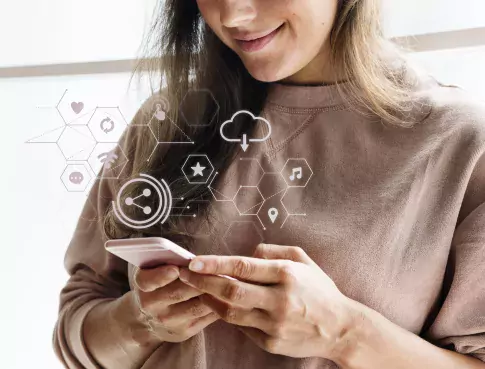 happy-woman-with-phone